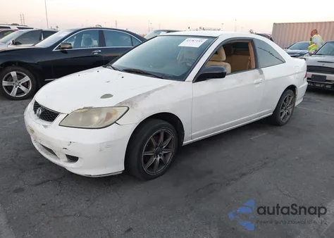 2004 Honda Civic Lx z USA, uszkodzony, nr VIN 1HGEM225X4L029896
